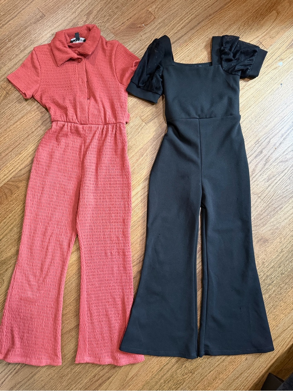 Two fashion nova kids jumpsuits